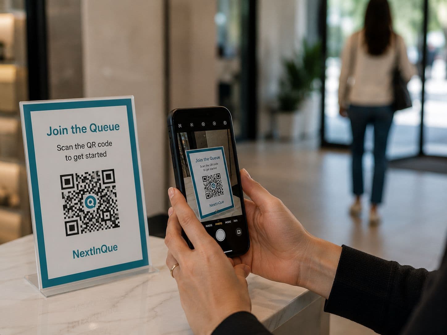 Customer Scans QR Code